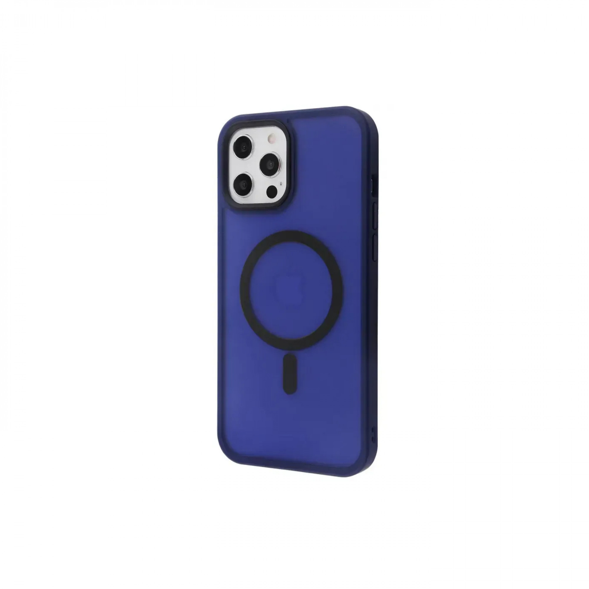 Чехол WAVE Matte Insane Case with Magnetic Ring iPhone 12 Pro Max (midnight blue)